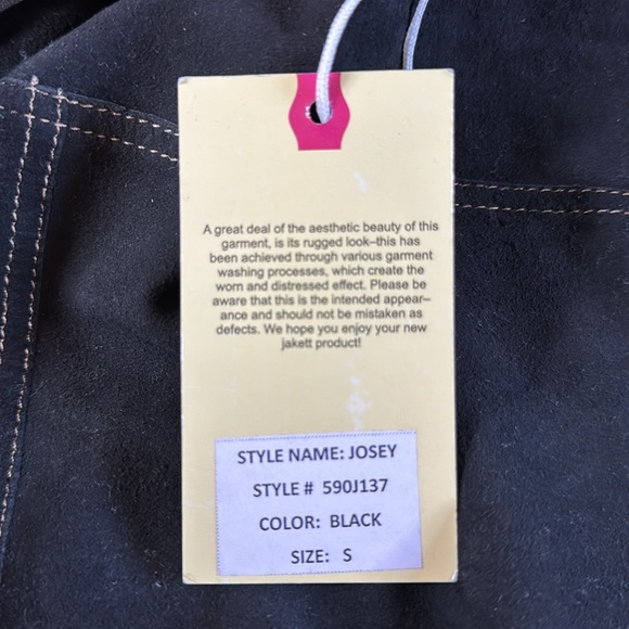 Jakett NYC Josey leather jacket black - Picture 12 of 12